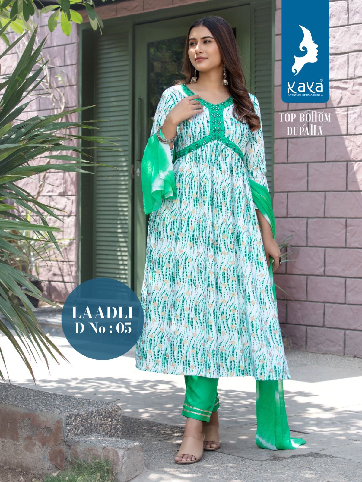 Laadli By Kaya Kurti Printed Suits Catalog